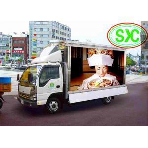 Mobile Trailer LED Video Billboard Vehicle SMD3528 IP67 Pixels 8mm