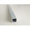 Welded Extruded Aluminium Tube , Aluminum Radiator Parts In Silver Color