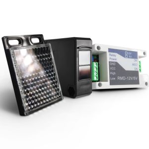 Automatic Gate Reflective Safety Sensor Photoelectric Detector Short Circuit & Reverse Protection