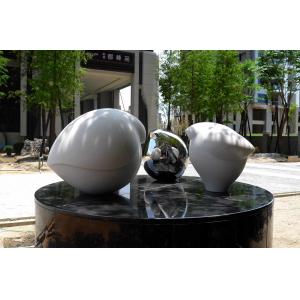 China Art Decoration Stainless Steel Garden Sculptures Metal Outdoor Decoration supplier