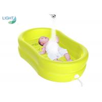 China PVC Toddler Inflatable Baby Tubs Portable Newborn Foldable Shower Basin on sale