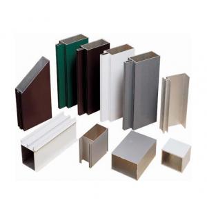 Satin Anodized Aluminum Extrusion Profile , Construction aluminum extruded shapes