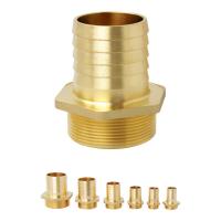 China Gas Brass Hose Nipple 1 2 1 4 3/4 on sale