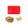 Kitchen Rectangle Silicone Baking Molds / Silicone Waffle Mould Bakeware Cooking