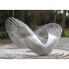 China Grande sculpture publique moderne en fil d'acier inoxydable d'art pour le parc wholesale