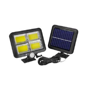 128COB Solar Lights Outdoor Sensor Wall Light Human Body Sensing