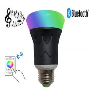 China MR RGBW LED Bluetooth Speaker Bulb Dimmable Multicolored Color Changing supplier