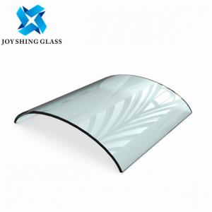 China Low Iron Curved Tempered Glass supplier