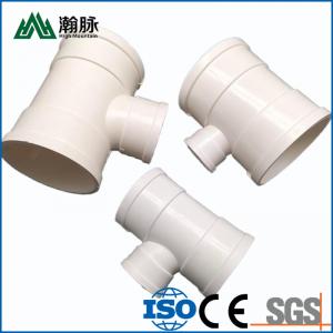 China 2 Inch PVC Drainage Pipe Fittings Sewage Customized Adhesive Connection supplier