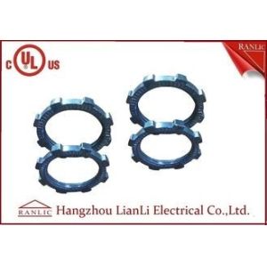 China Le contre-écrou en acier pour l'électro rigide du conduit EMT/IMC a galvanisé avec huit angles supplier