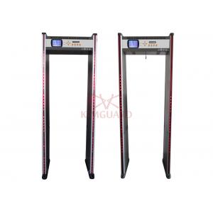 China 6 Zone LCD Factory Walk Through Security Metal Detectors For Inspection System K606 supplier