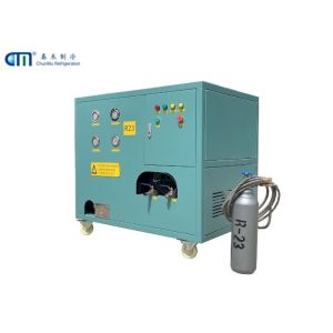China 2HP Oil Free Compressor Refrigerant Recovery Unit For R13 R23 R508A wholesale