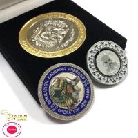 China Soccer Phoenix Metal Challenge Coins Singapore Messi Press Double Sided on sale