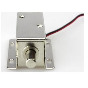 China Magnetic lock Professional Small DC 12V Open Frame Type Solenoid For Electric Door Lock with Low Power Consumption Stabi supplier