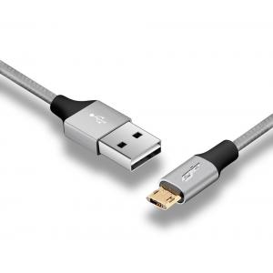 Customized Micro Usb 2.0 Data Transfer Cable For Tablet / Android Phone