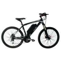 China 26 Inch Electric Assist Mountain Bike Carbon Frame 8 Speed 36V 250W on sale