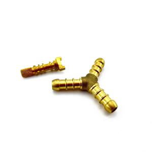 China ASTM Standard Tolerance /-0.05mm Brass Fitting for Customized Precision CNC Machining wholesale