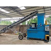 China Wood Shaving Press Baling Sawdust Baler Machine , Sawdust Shaving Bagging Machine on sale