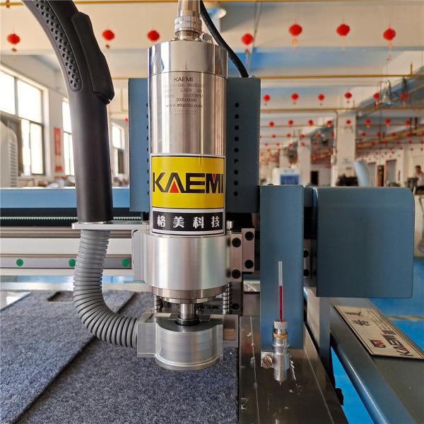 China Máquina de corte de plantillas de prendas de vestir de caja plateada de marco azul para prendas de vestir y caja de papel wholesale