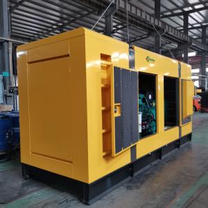 1800rpm Cummins Diesel Generator 500kva 3 Phase Silent Diesel Generator 400kw