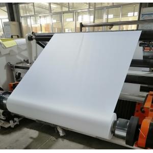 China 1080mm White Glassine Paper 100G Blank Fabric Labels supplier