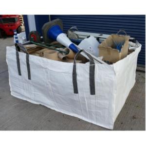 China 40-72 Gallon Waste Skip Bag Reusable Dumpster Bag Packaging Construction Garbage supplier