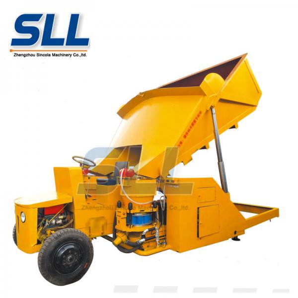 Diesel Self Loading Dry Concrete Shotcrete Machine 15m3/H With 1 Year Warranty