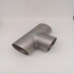 Stainless Steel Tee 3 Inch 316 Pipe Tee Sliver For Oil Gas Pipe Fittings