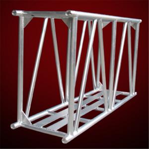 Red Aluminum Spigot Truss Stage Trussing , Exhibit Stage Truss Systems 34kg / m