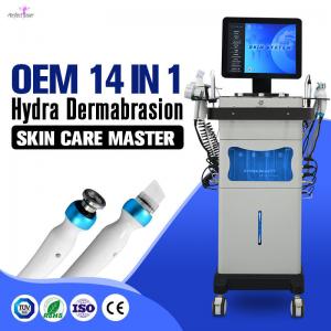 13 In 1 Water Oxygen Jet Peel Machine 250VA Hydrafacial Dermabrasion Device