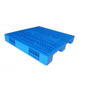 China Anti Slip Three Skids Industrial Plastic Pallet , Recycled Plastic Shipping Pallets supplier