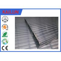 China Waterproof Aluminum Decking Flooring with 6000 series T4 / T5 / T6 Anodized Aluminium Profile on sale