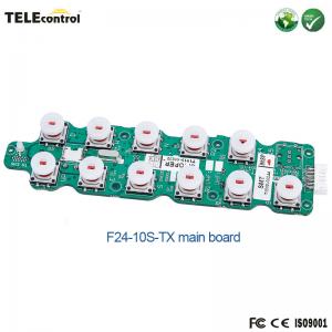 F24-10S Remote Control Spare Parts Telecontrol Industrial Remote Control Transmitter PCB