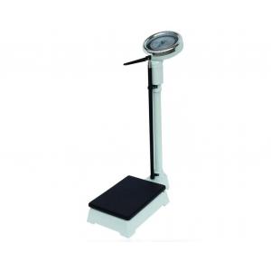 China Mechanical Body Weight And Height Scale With Non Slip Steel Platform supplier