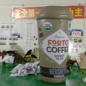 customized Giant For Advertising inflatable coffee cup for promotion event mascot characters