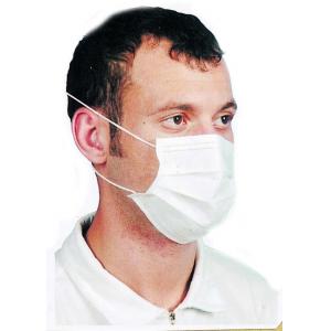 China Three Ply Disposable Face Mask Non Woven Disposable Gas Mask For Health supplier