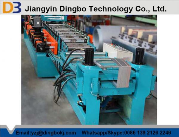 Fire Damper Cold Metal Roll Forming Machine Easy Assembling Semi Automatic