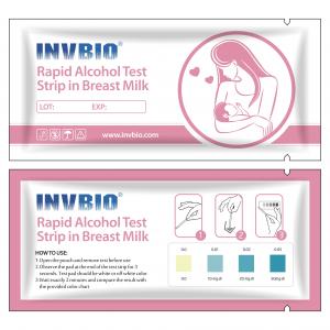 Disposable Rapid Test Cassette Alcohol Test Strips For Breast Milk