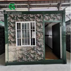 Anticorrosion Galvanized Steel Portable Modular House Container Site Office Building