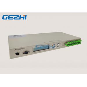 China Rack Mount Programmable Chassis 1x16 Benchtop Optical Switch supplier