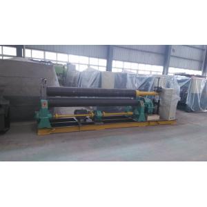 China 22 KW 3 Rolls Mechanical Plate Rolling Machine 2500mm Width ISO supplier