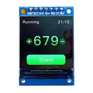 China Interface série SPI 1,3-pouces IPS TFT LCD 240x240 Dot avec 7 broches d'en-tête PCB supplier