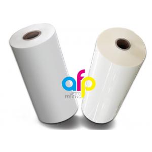 3 Inch Core Pressure Sensitive Laminating Film , Soft Pet Polyester Film