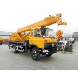 China DFAC Mobile Hydraulic Vehicle Mounted Crane With 16 - 20 Ton Lifting Capacity wholesale