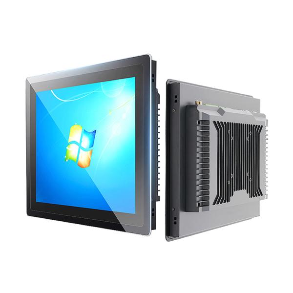 Pantalla táctil PC de aleación de aluminio Casilla VGA Display 3G Linux Embedded Computer Kiosk Monitor Stock