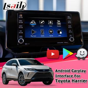 China Toyota Harrier Venza Android multimedia video interface 2019-present wireless carplay android auto supplier