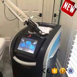 China double lamps double crystals picosecond laser technology 1064nm, 532nm ndyag laser machine for tattoo removal supplier