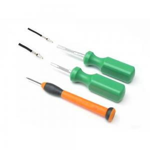 3pcs Screwdrivers Auto Connectors Crimping Pin Remover Terminals Removal Tool Kit