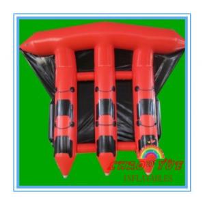 Red 0.9mm PVC Inflatable Boat For Sea , Adult Inflatable Fly Fishing Boats(CY-M2728)