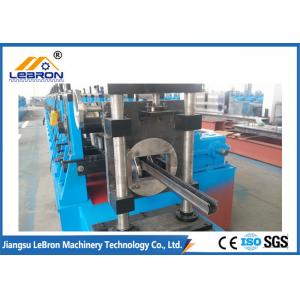 China Solar PV Bracket Roll Forming Machine AC 45KW 20 Stations Gearbox Transmission supplier